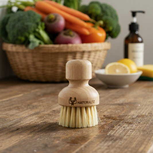 Doğal Tampiko Otu Meyve&Sebze Fırçası