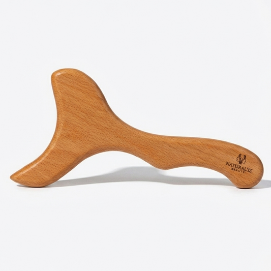 Doğal Ahşap Selülit Giderici Graston Madero Terapi Klasik Masaj Aleti