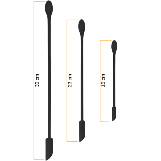Silikon Şişe Dibi Sıyırıcı Spatula