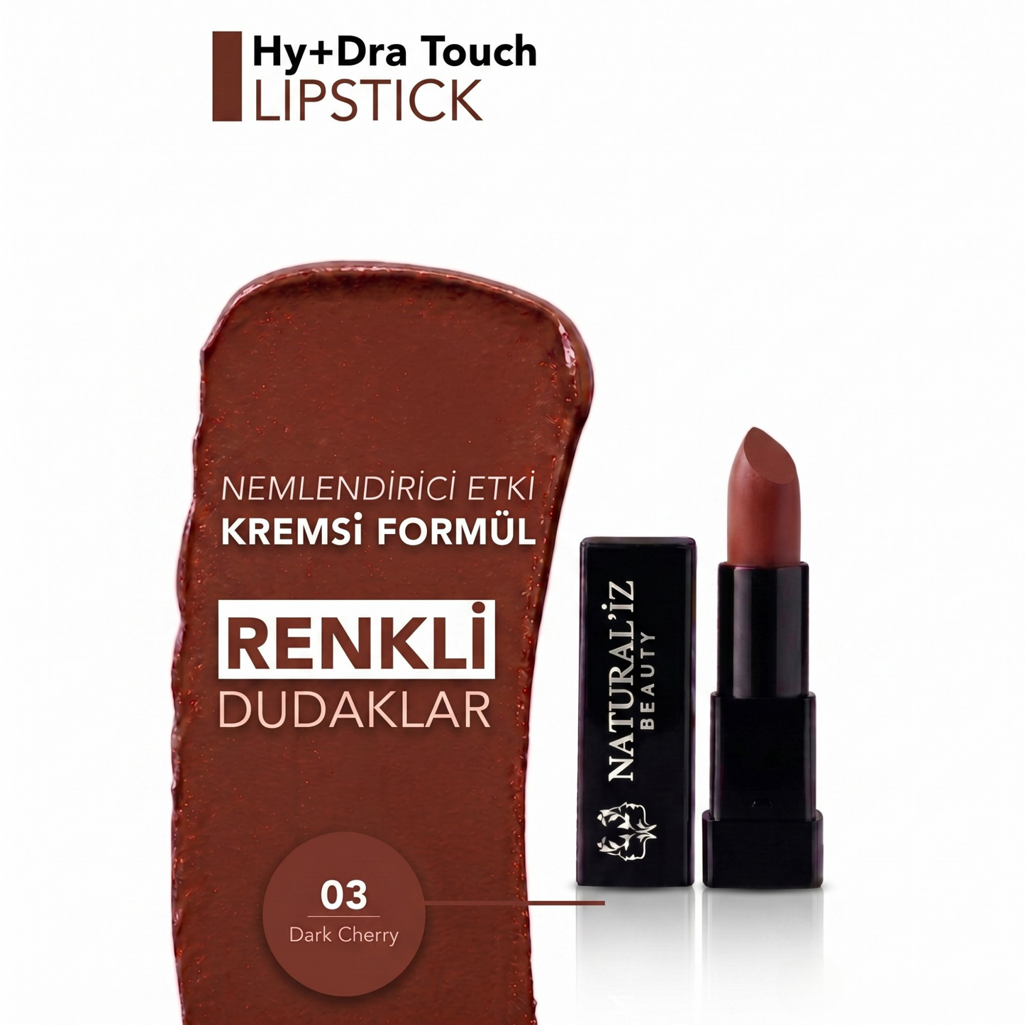 Hy+dra Touch Doğal Nemlendirici Ruj