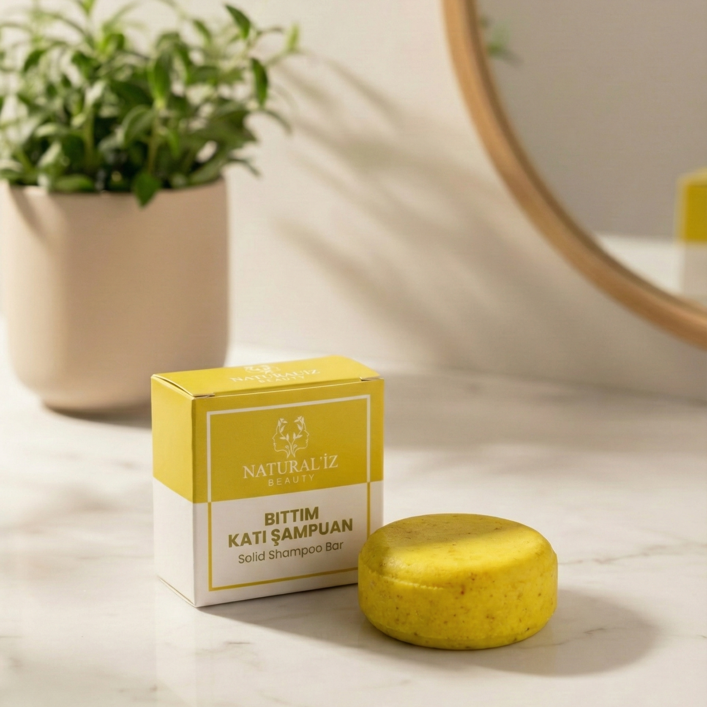 Bıttım Katı Şampuan (Kepekli, Yağlı Saçlar) 95 gr