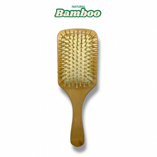 Doğal Bambu Saç Fırçası
