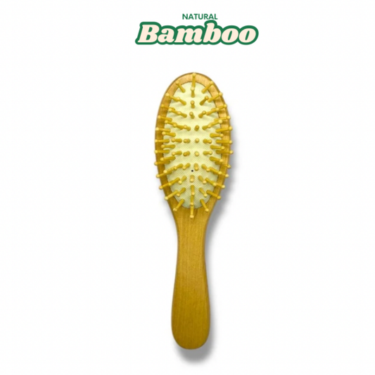 Doğal Bambu Saç Fırçası
