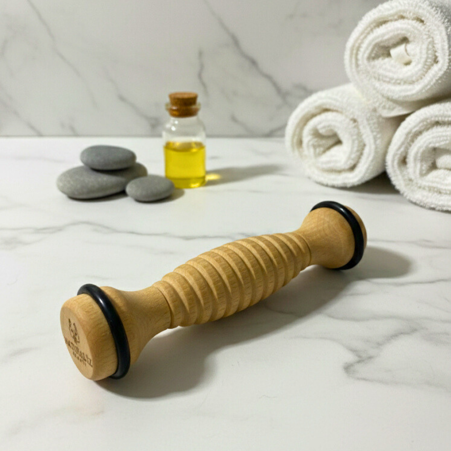 Doğal Ahşap Ayak Masaj Rulosu